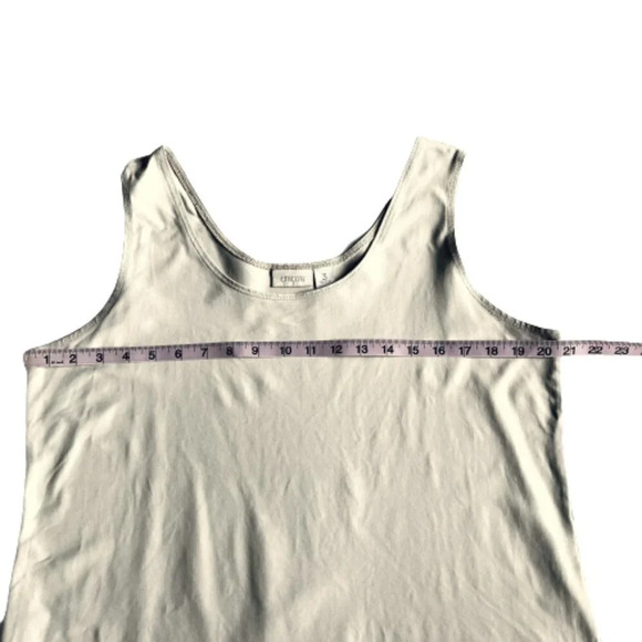 Chico's Taupe/Neutral Sleeveless Tank Shapewear,‎ Size 3 (XL, 16) - Picture 5 of 7